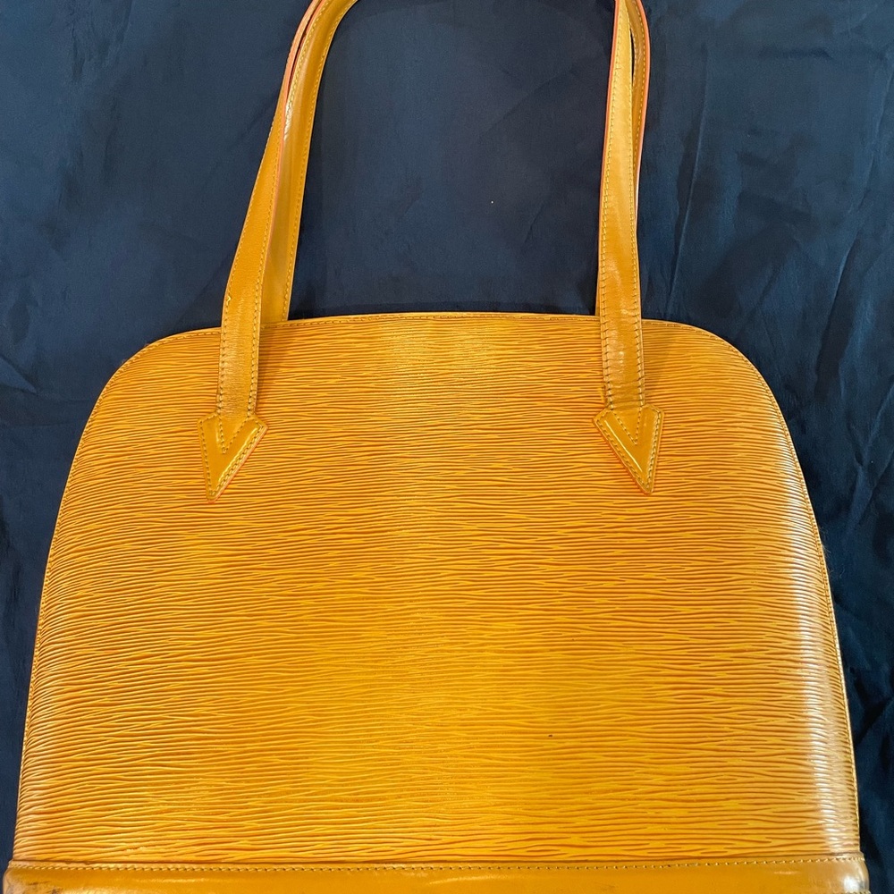 LV Yellow Epi Handbag